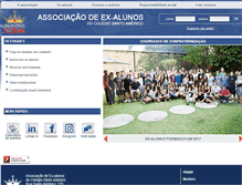Tablet Screenshot of exalunoscsa.org.br